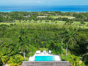 Villa Rosa: Luxury Ocean-View Villa with Private Gym, Spa, and Half Moon Club Access image 9
