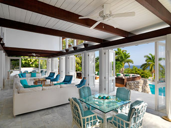 Villa Rosa: Luxury Ocean-View Villa with Private Gym, Spa, and Half Moon Club Access image 2