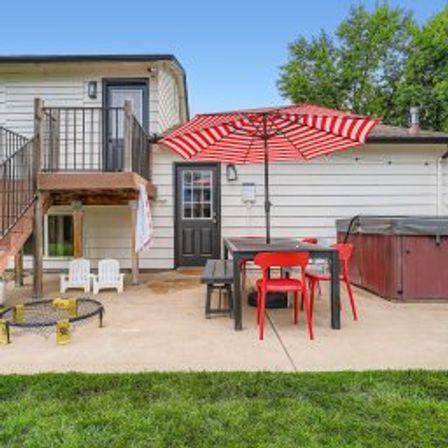 The Wolfe Den: 4BR Retreat with Game Room & Private Spa image 16