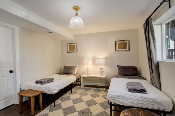 The Wolfe Den: 4BR Retreat with Game Room & Private Spa image 12