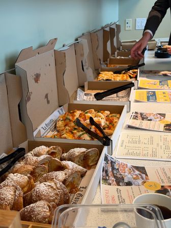 Coffee & Pastry buffet style drop off catering - you need it at the morning after your party image 7