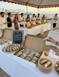 Cannoli buffet style drop off catering - Holy Cannoli - sweet Italian dreams for your bachelor / bachelorette party image