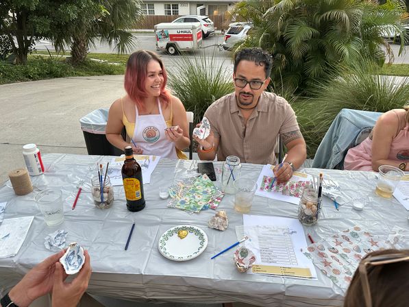 Sip & Shell: Custom Oyster Ornament Craft Party (We Come to You!) image 24