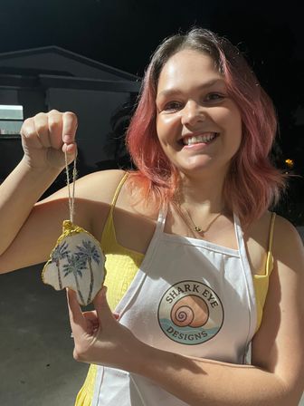 Sip & Shell: Custom Oyster Ornament Craft Party (We Come to You!) image 16