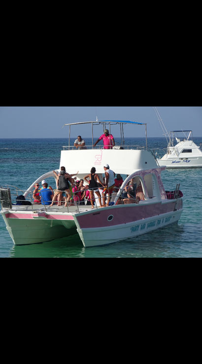 Pink Party Boat