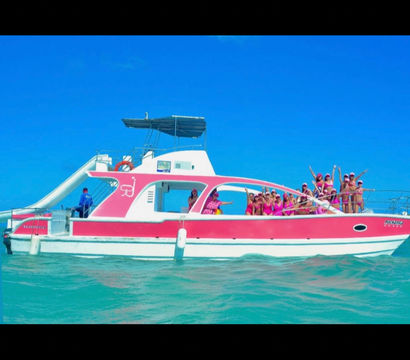 Pink Party Boat