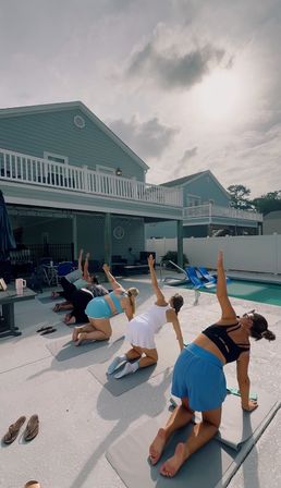 Private Group Pilates Class Brought to Your Location/Airbnb image 4