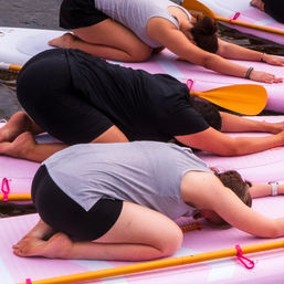 The Board & Body Private Experience: Floating Fitness Class on Paddleboards with Instructor image 3