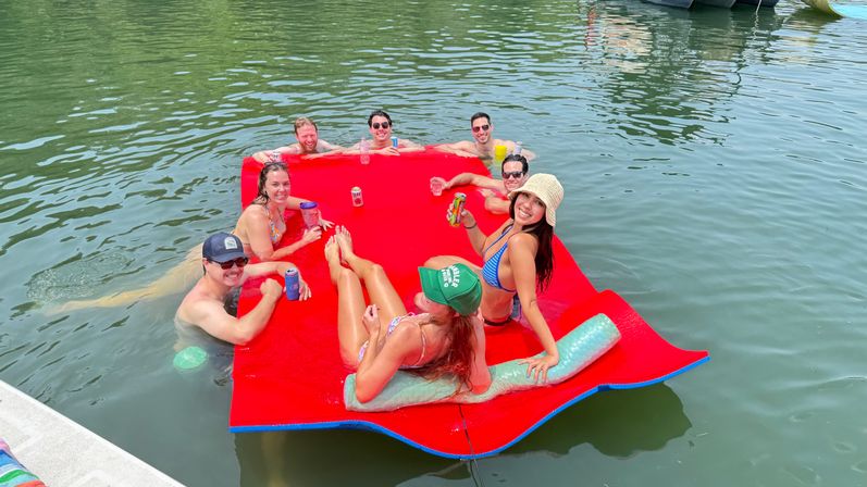 12-Person Pontoon with Slide - Fun on Lake Austin! image 9