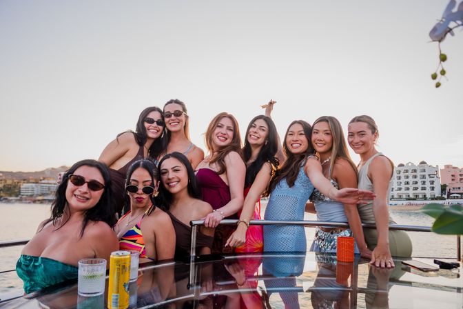 Cabo Bachelorette Party- 3 hour ALL INCLUSIVE on Luxury Catamaran image 5