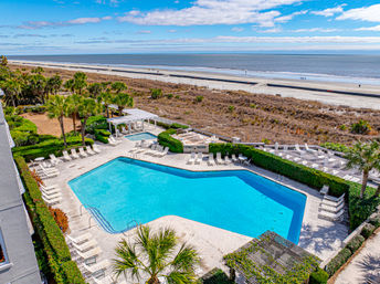 Seacrest: Oceanfront 2BR Luxury Rental with Balcony & Coligny Views image 32