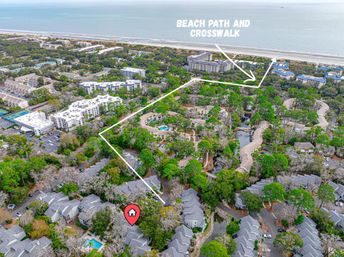 Oceanbreeze: 2BR Villa, Short Walk to Beach, Coligny & Pool image 32