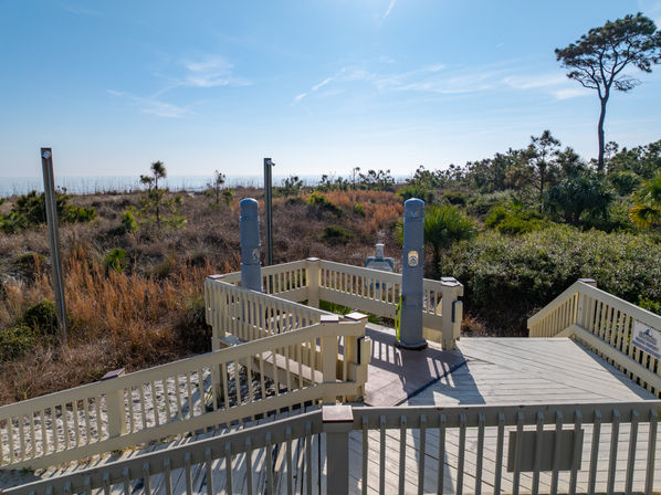 Breakers Beachfront: Steps to Coligny with Poolview & Balcony image 19
