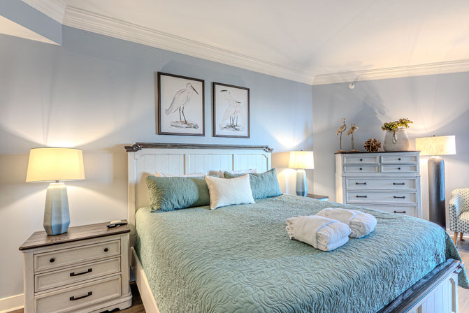 Seacrest: Oceanfront 2BR Luxury Rental with Balcony & Coligny Views image 15