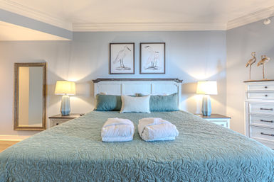 Seacrest: Oceanfront 2BR Luxury Rental with Balcony & Coligny Views image 12