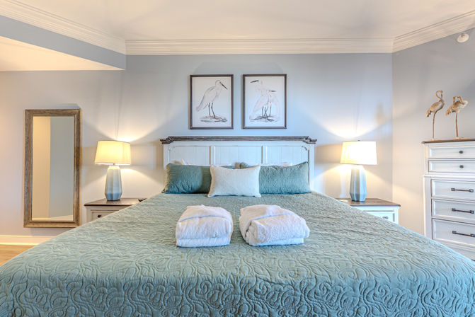 Seacrest: Oceanfront 2BR Luxury Rental with Balcony & Coligny Views image 12