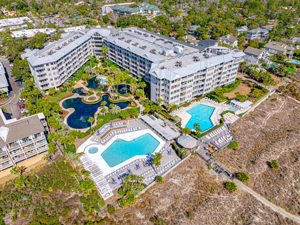 Seacrest: Oceanfront 2BR Luxury Rental with Balcony & Coligny Views image 29