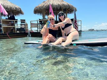 Private Tiki Cruise: Sand Bar, Sound System, Floating Mats & BYOB image 7
