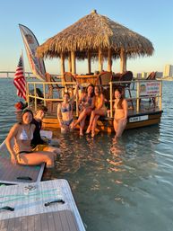 Cruisin Tiki Sand Bar Cruise, Grab a floral shirt, prep your favorite drinks/cocktails, and get ready for an unforgettable experience on the water! image