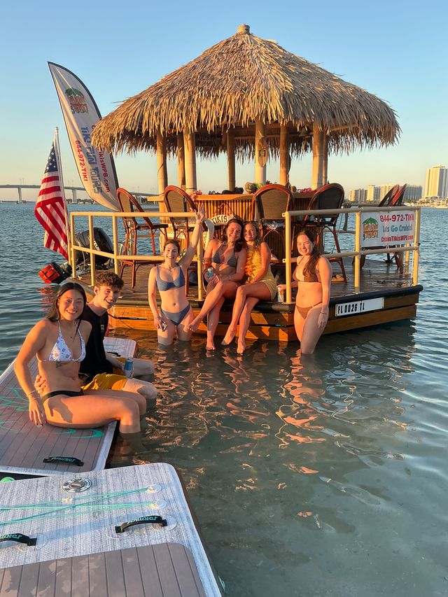 Private Tiki Boat Rental West Palm Beach: Sandbar, BYOB & Sound System image 4