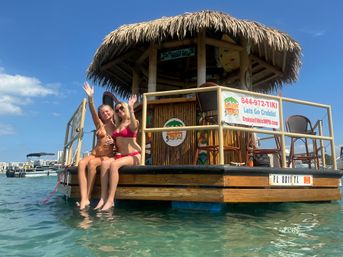 Private Tiki Cruise: Sand Bar, Sound System, Floating Mats & BYOB image 3