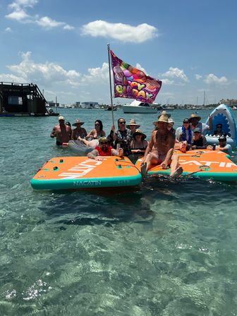 Cruisin Tiki Sand Bar Cruise, Grab a floral shirt, prep your favorite drinks/cocktails, and get ready for an unforgettable experience on the water! image 5