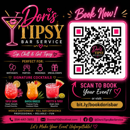 New Orleans Mobile Bar Experience — Private Bartender & Custom Cocktails Delivered to Your Party image 1