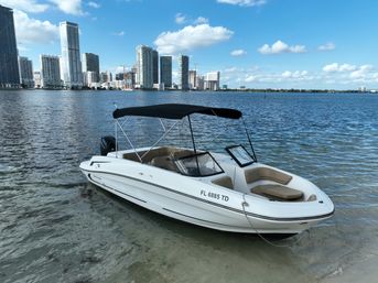 VR6 22 Ft Boat Charter Miami: Private, Scenic Cruise for Up to 6 Guests image