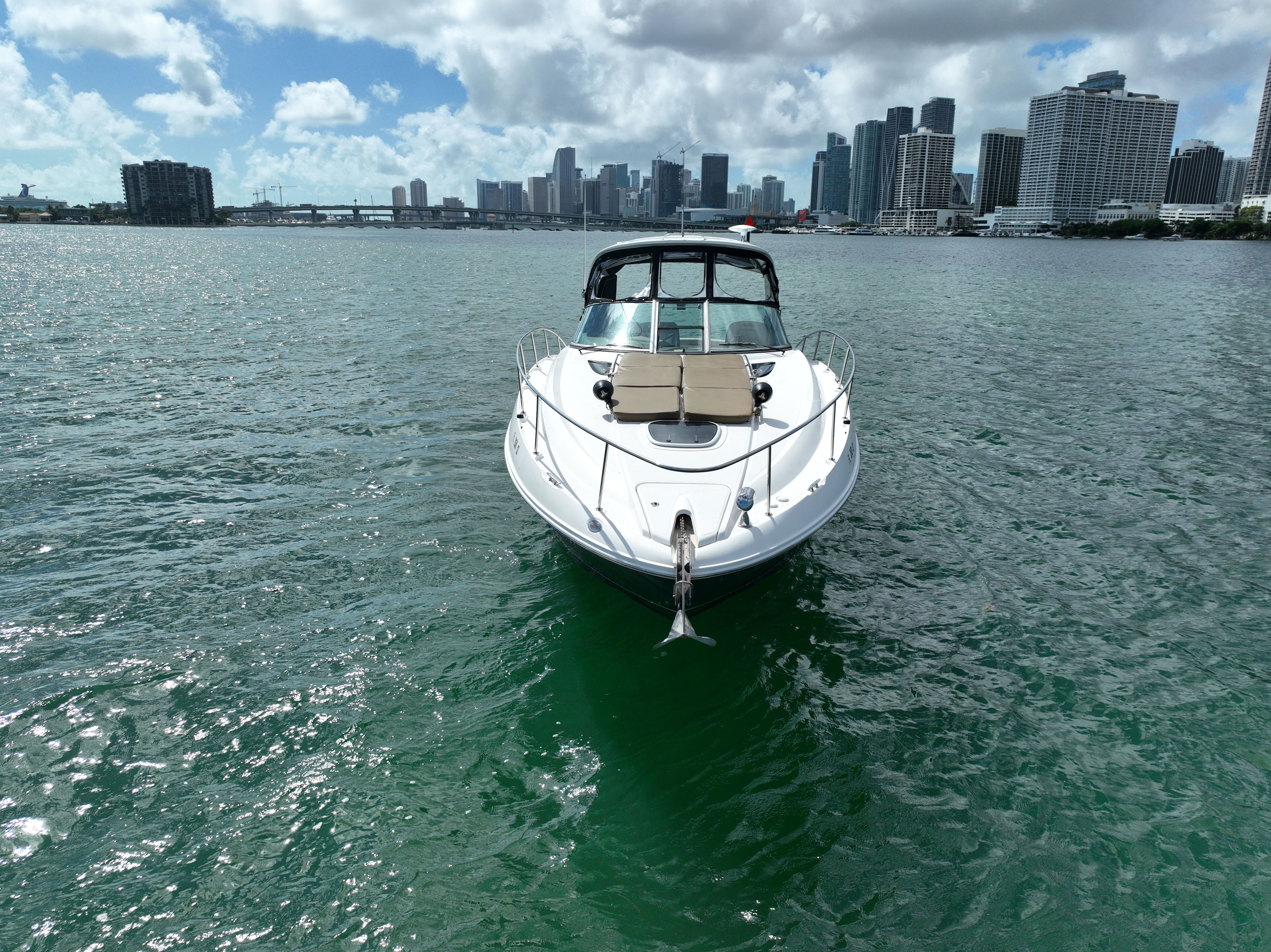 SUNDANCER 37K Private Yacht Charter Miami for Up to 12 Guests image 2