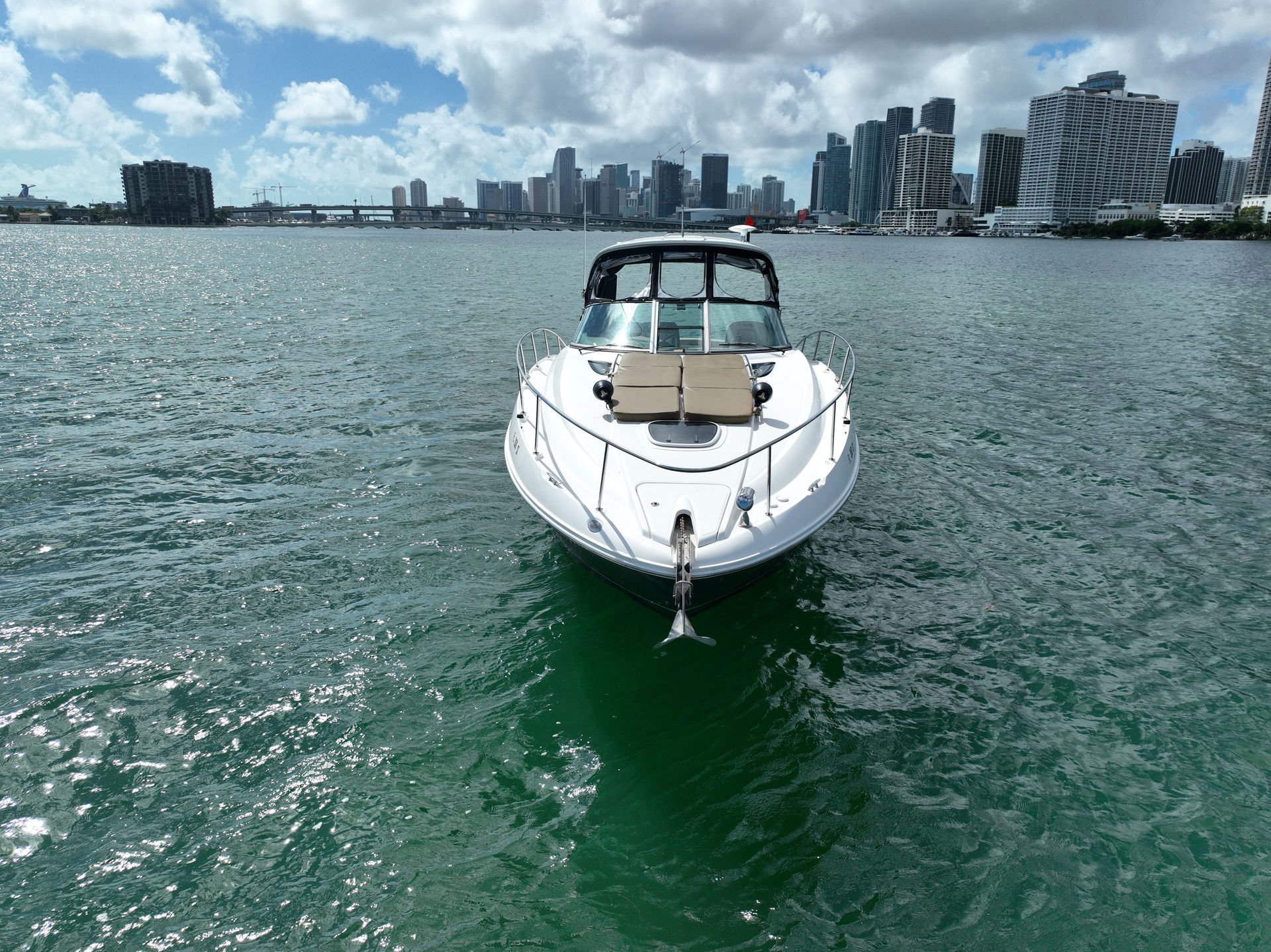 SUNDANCER 37K Private Yacht Charter Miami for Up to 12 Guests image 2