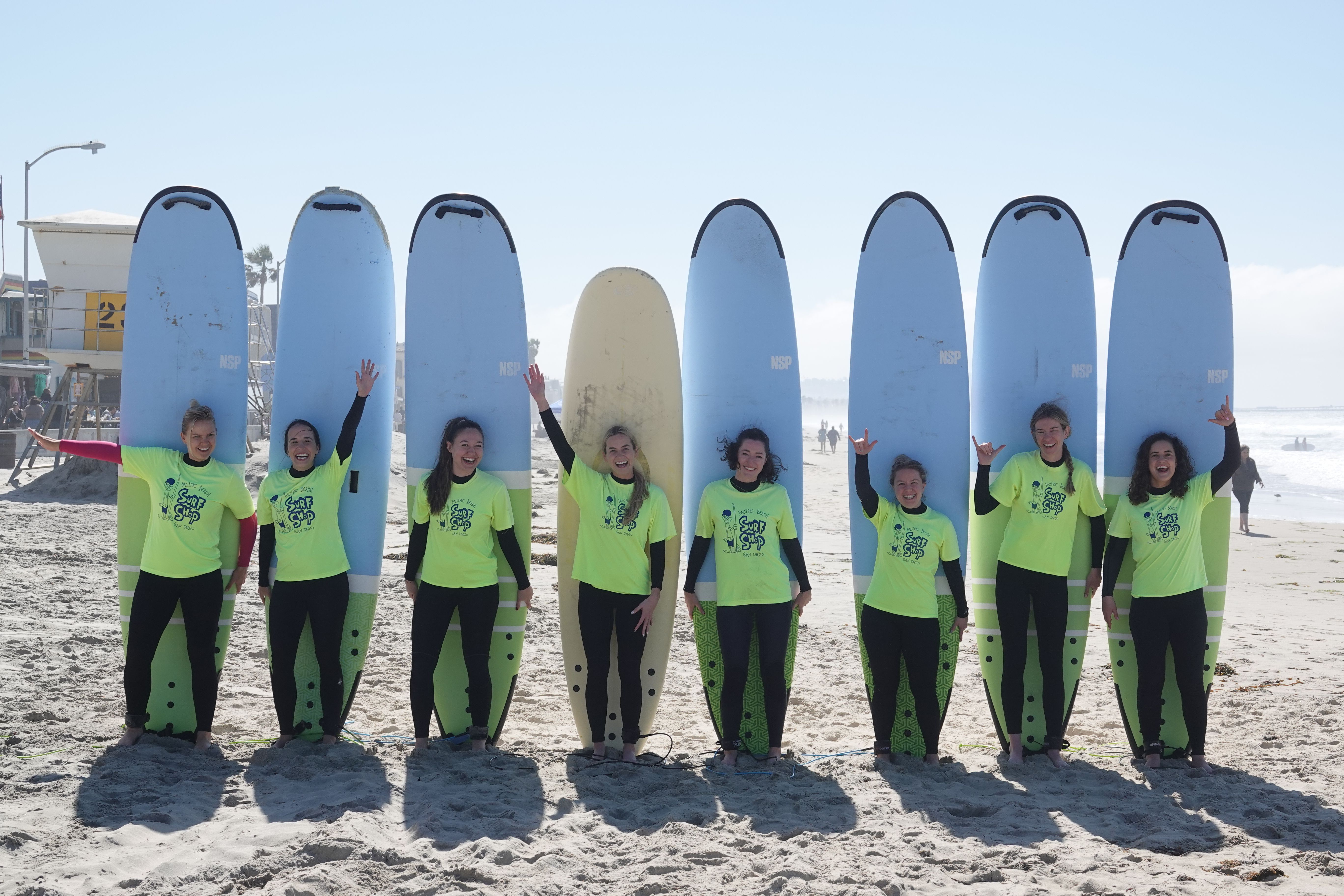 Group Surf Lesson in Pacific Beach image 3