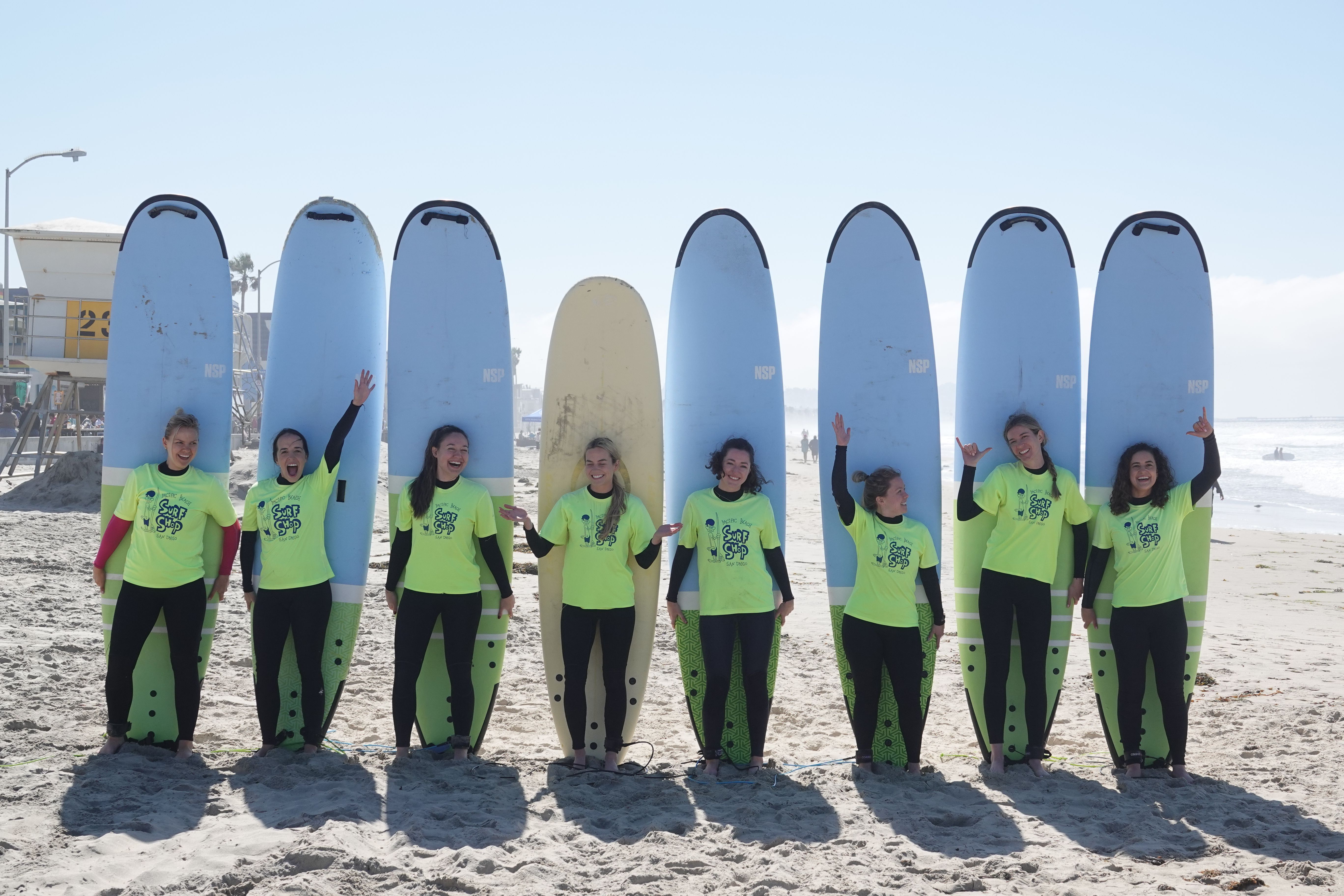 Group Surf Lesson in Pacific Beach image 4