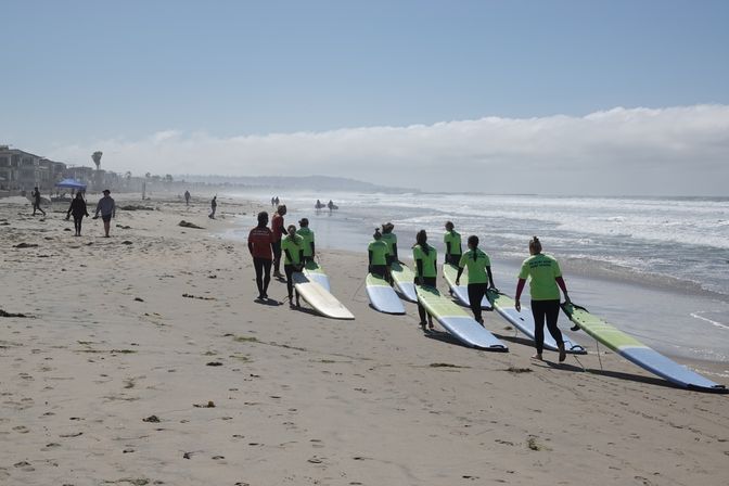Group Surf Lesson in Pacific Beach image 3