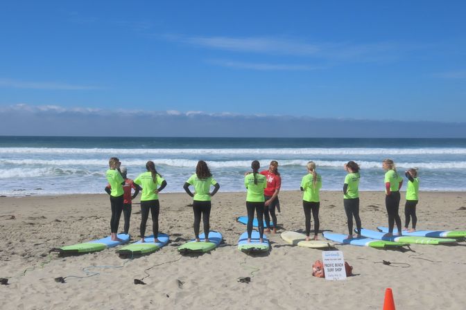 Group Surf Lesson in Pacific Beach image 17