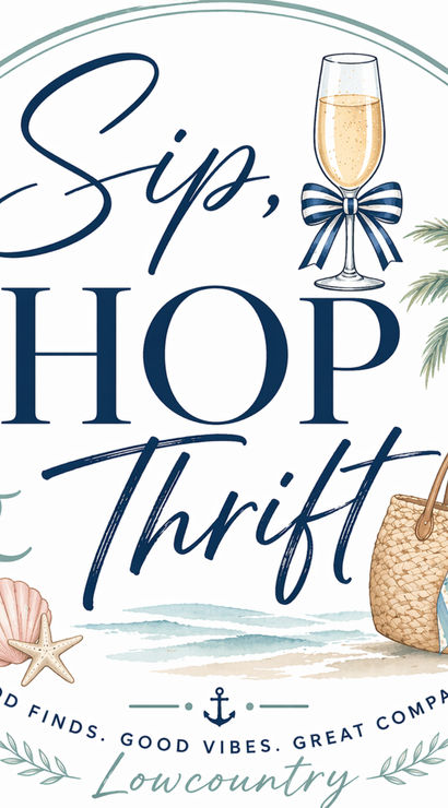 Sip, Shop & Thrift