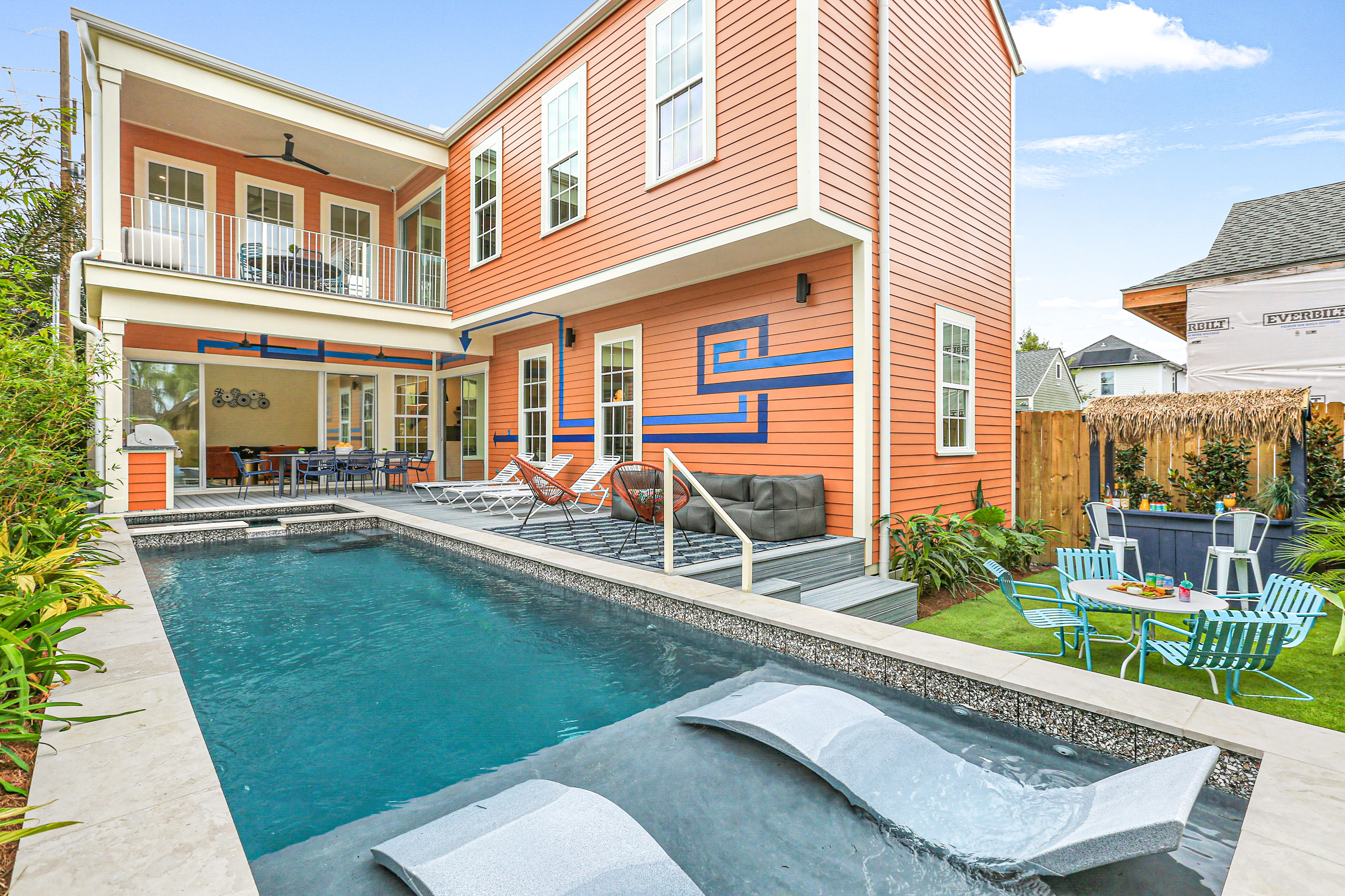 Private Paradise: Contemporary Art, Tiki Bar, Private Heated Pool & Hot Tub  image 1