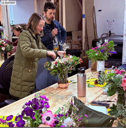 Wine & Design: Flowers with Friends image 3