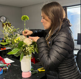 Wine & Design: Flowers with Friends image 9