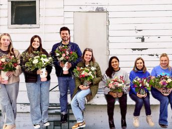 Wine & Design: Flowers with Friends image