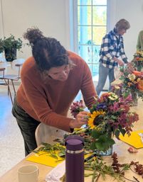 Wine & Design: Flowers with Friends image 7