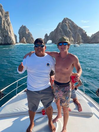 Luxury Private Yacht Cabo Blue Crew image 15
