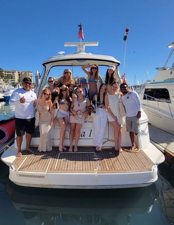 Luxury Private Yacht Cabo Blue Crew image 1