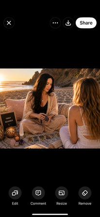 Mystic Asha's Mobile Tarot Party Experience image 1