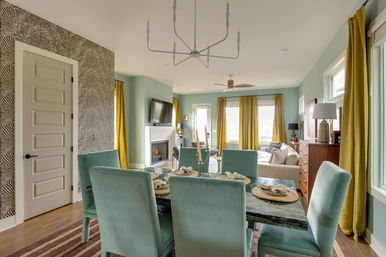 The Lyric: Modern 4-Bedroom Retreat with Rooftop Access and Fire Pit image 32