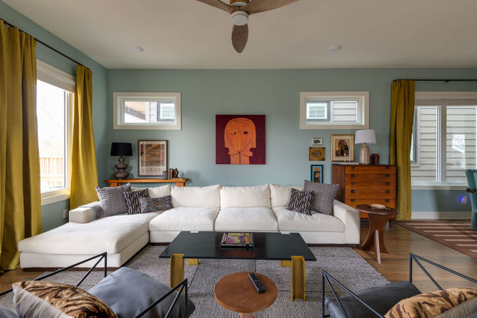 The Lyric: Modern 4-Bedroom Retreat with Rooftop Access and Fire Pit image 40