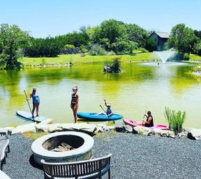 The Retreat at Crystal Creek: Outdoor Oasis with Spring-Fed Pond for Kayaking & Fishing image 15