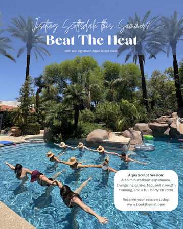 Yoga, Pilates, Aqua Sculpt or Sound Sessions by Book The Mat image 3
