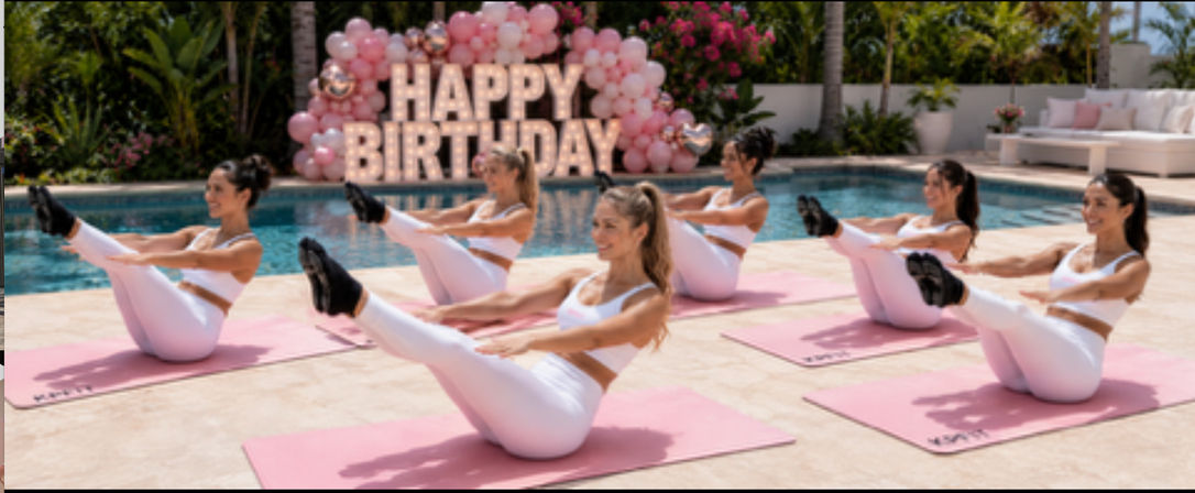 The Ultimate Birthday Pilates Party image 1