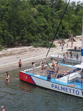 Private 50ft Catamaran Sail - Charleston Harbor up to 100 People image 7