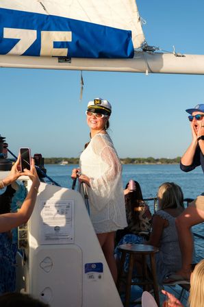 Sunset Sail Catamaran w/Bar– The Ultimate CHS Bachelorette Experience image 18